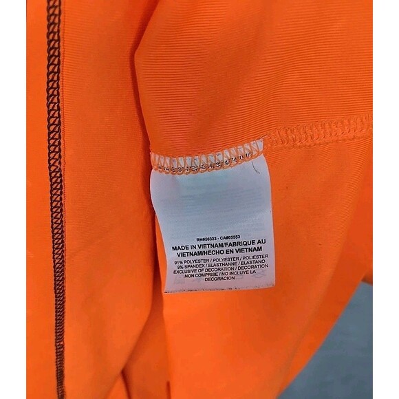 Nike Golf Tour Dri-Fit Performance Polo Shirt, Men's Sz XL, Orange "The Ridge" - Picture 9 of 10